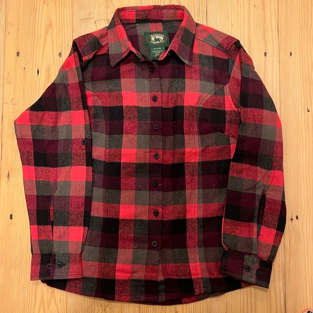 Stillwater & Co. flannel shirt | size medium | new with tags